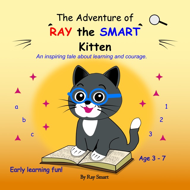 Cover of The Adventure of Ray the Smart Kitten